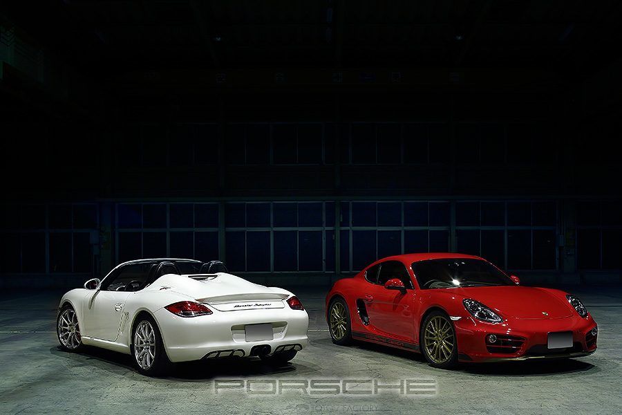 PORSCHE BOXSTER SPYDER and CAYMAN_a0034287_13523064.jpg