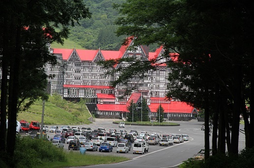 白馬コルチナ イングリッシュガーデン シェーンの散歩道