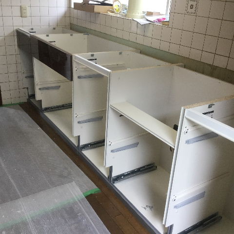システムキッチン設置完了_f0031037_1723834.jpg