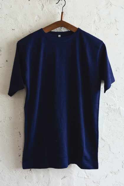 Italian navy boatneck wool t-shirts_f0226051_12051341.jpg