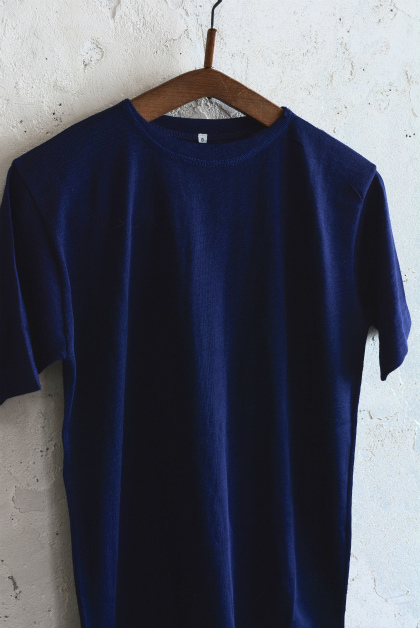 Italian navy boatneck wool t-shirts_f0226051_12073401.jpg