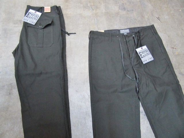 EMPIRE ＆ SONS (MADE in NewYork) ･･･ 美麗CARGO PANTS！★！ (再)_d0152280_6443495.jpg