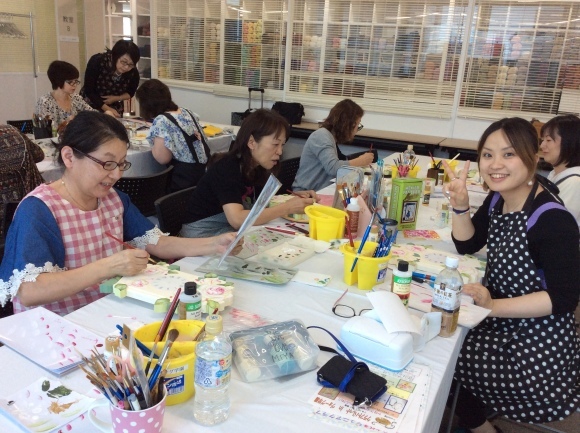 「会田正子のトールペイント短期集中講座」終了しました_c0357605_11282543.jpg