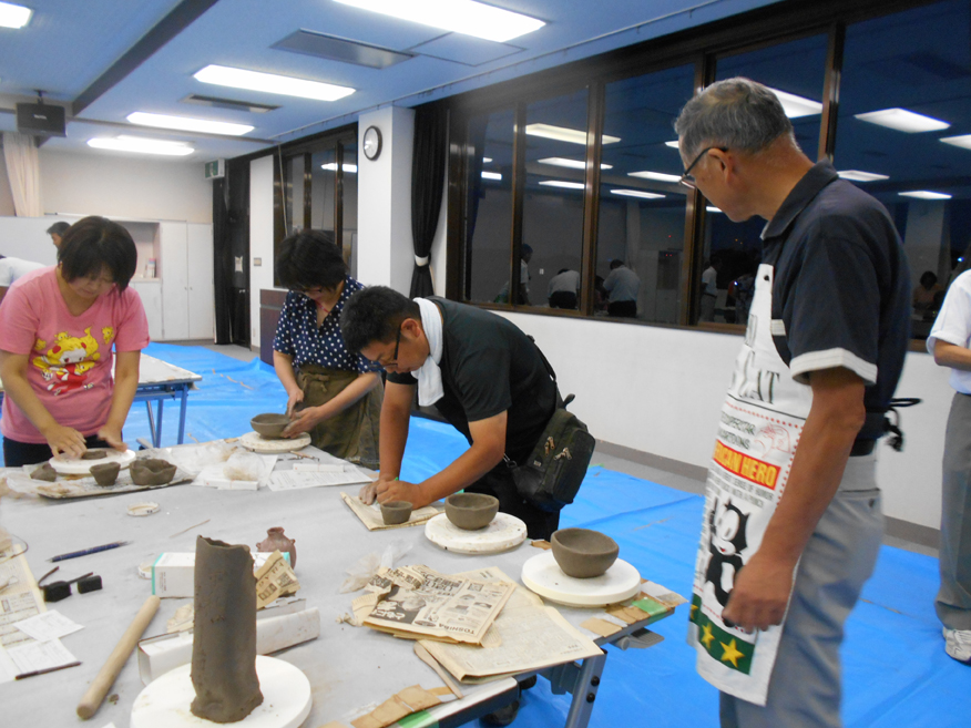 ２８年「陶芸教室」丹陽町連区公民館／成人学習部　（丹陽公民館にて）_d0095910_2020981.jpg