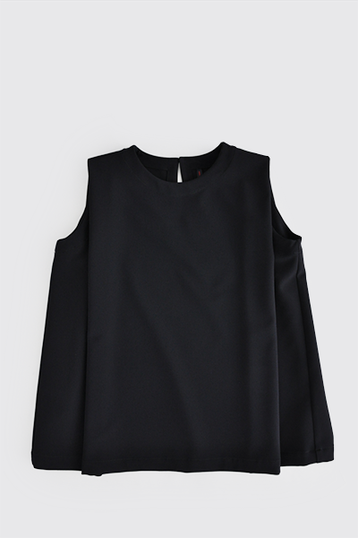 GRANDMA MAMA DAUGHTER Stretch Sleeveless Tuck Pullover (Navy)_d0120442_11382895.png