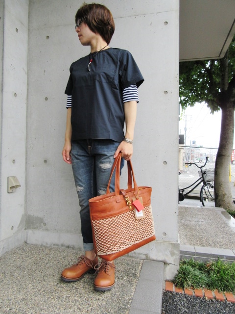 順番を替えまして ・・・ SLOW BONO LEATHER Fishing TOTE!★!_d0152280_1625465.jpg