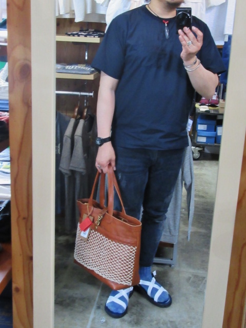 順番を替えまして ・・・ SLOW BONO LEATHER Fishing TOTE!★!_d0152280_1633318.jpg