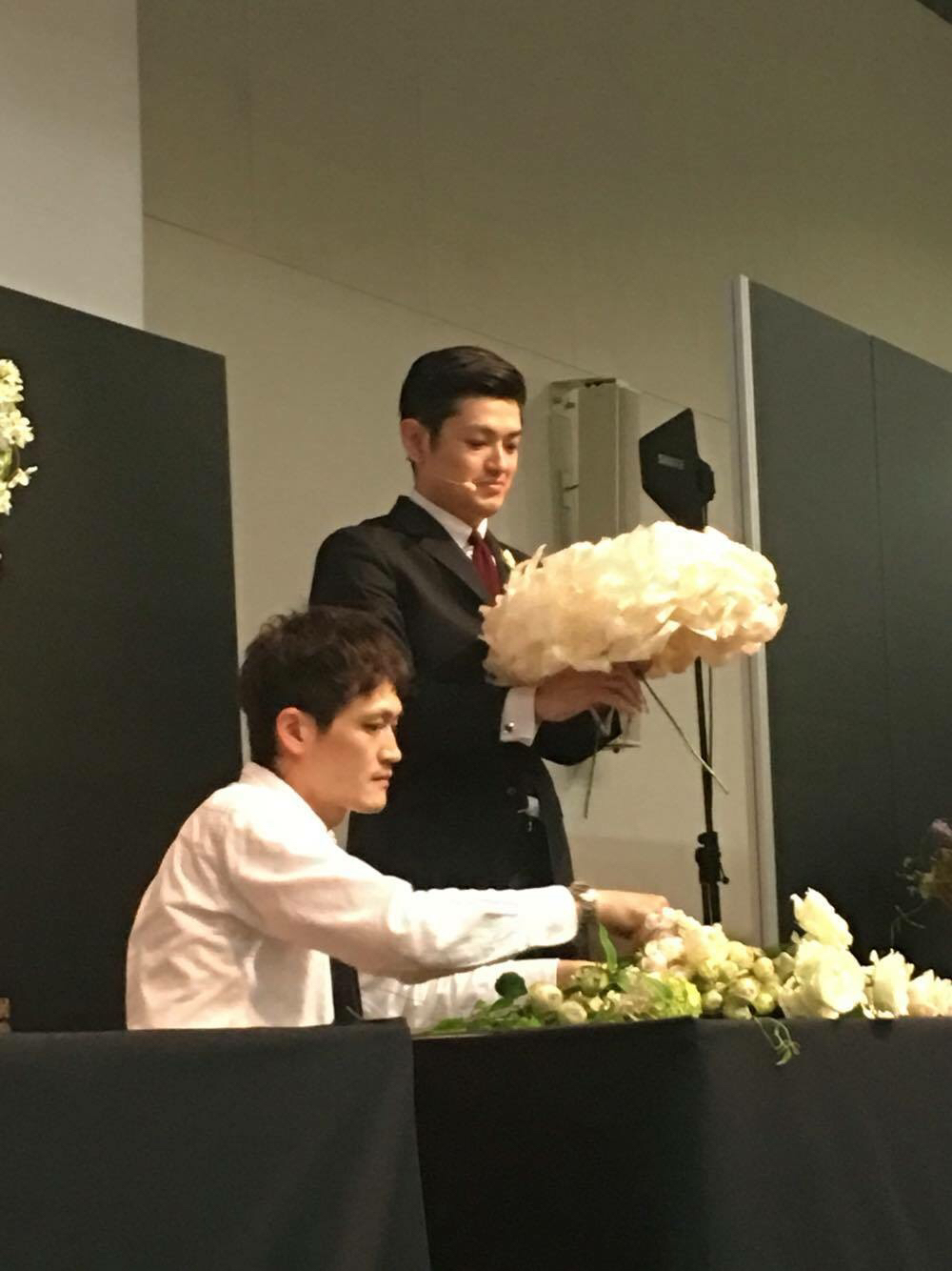 東京堂創業90周年記念「エキサイティング花フェスタ」デモ②_b0221139_13543552.jpg