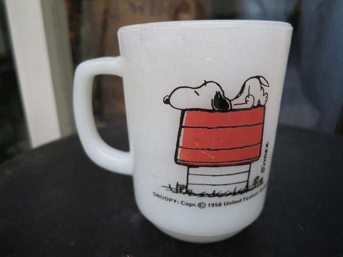 Vintage　Fire　King　SNOOPY_e0187362_10593871.jpg