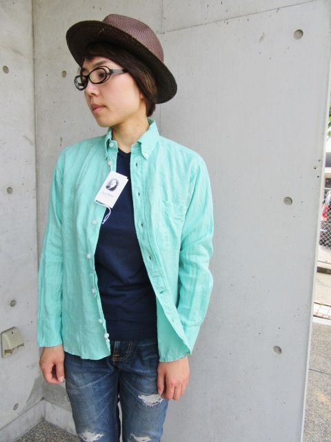 そろそろ季節です。。。大人の「麦わら帽」FULL COUNT × THE H.W DOG&CO)_d0152280_1633505.jpg