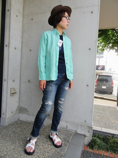 そろそろ季節です。。。大人の「麦わら帽」FULL COUNT × THE H.W DOG&CO)_d0152280_1634085.jpg