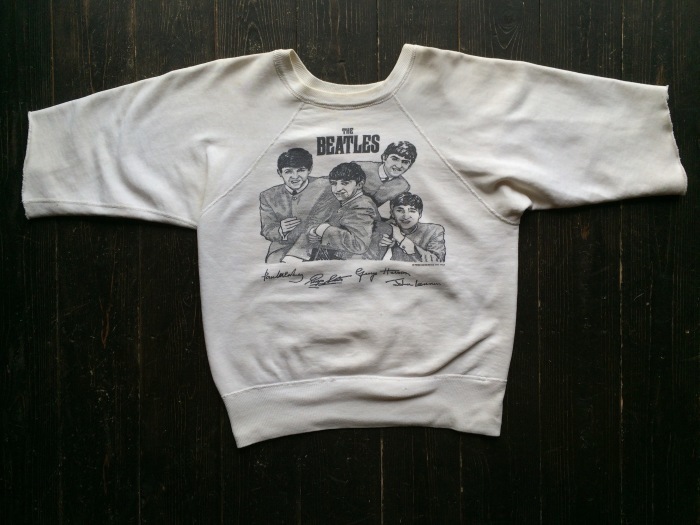 60's THE BEATLES sweat shirt : BUTTON UP clothing