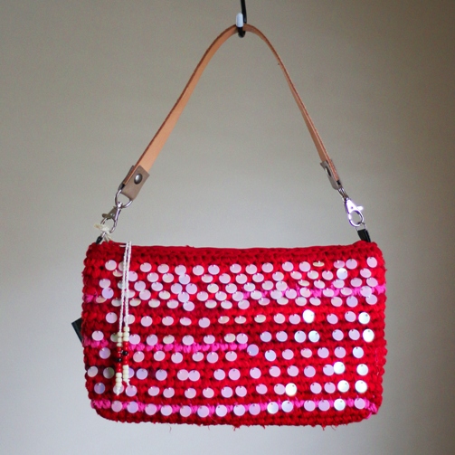 No.228 Red Clutch Bag ..._e0155460_15441738.jpg