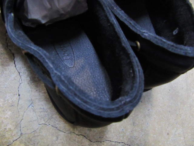 FOOT SKIN (MADE IN USA) ・・・ BLACK LEATHER DECK Moccasin!★!_d0152280_20202930.jpg