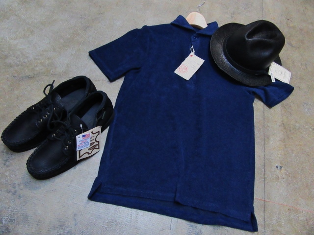 FOOT SKIN (MADE IN USA) ･･･ BLACK LEATHER DECK Moccasin！★！_d0152280_20231452.jpg
