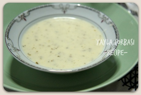 Yayla Corbasi トルコのヨーグルトスープ トルコ料理レシピ その33 By アン トルコ Bayswater