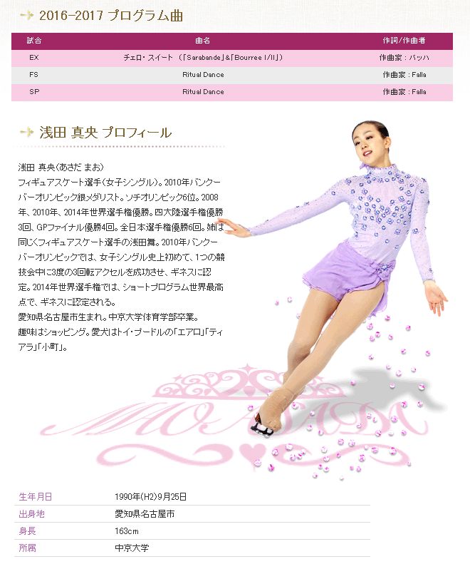 真央ちゃんsp Fs共に リチュアルダンス 新たな試みだ 私の気持ちをお伝えします