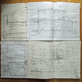 オリジナルの吉村順三図面集・・・。_c0195909_1736297.jpg