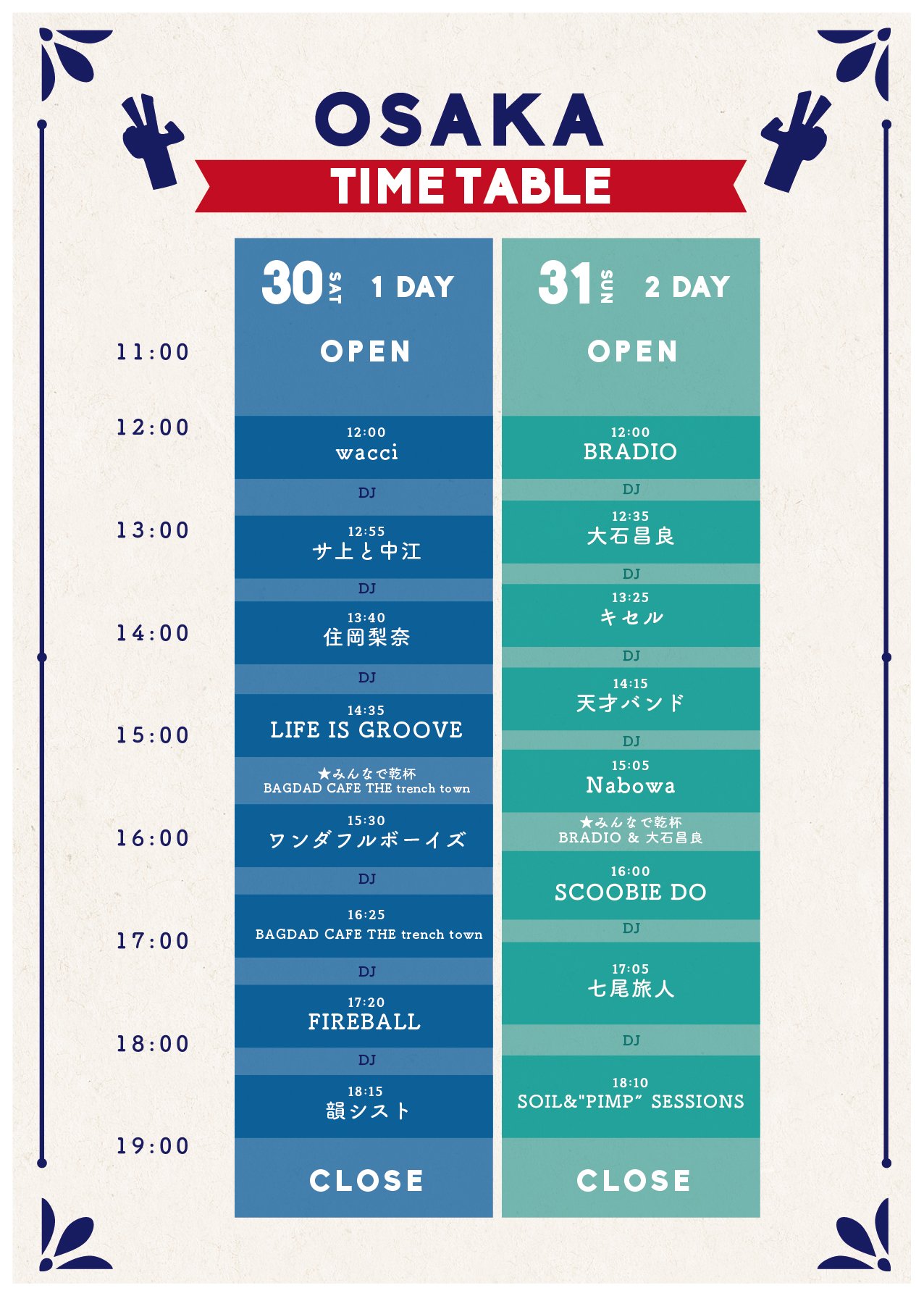 【10周年】☀夏びらきMUSIC FESTIVAL @natsu_sld 所沢３days+大阪2days　→_b0032617_21294689.jpg