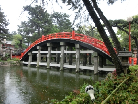 住吉反橋　～住吉大社の池に架かる巨大で優美な太鼓橋～_e0147022_22144441.jpg