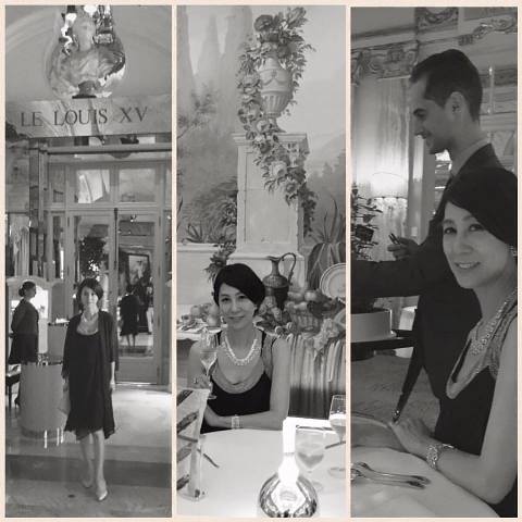 南仏の旅2016~パリ旅 Le Louis XV – Alain Ducasse à l’Hôtel de Paris♪_a0138976_15182.jpg
