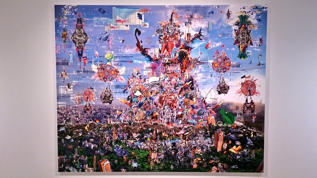ポンペイの壁画展 & 風景地獄展 @六本木ヒルズ_c0002171_15414255.jpg