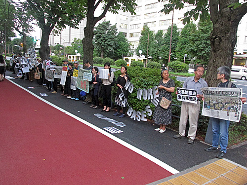 沖縄慰霊の日　脱原発テント_a0188487_21265672.jpg