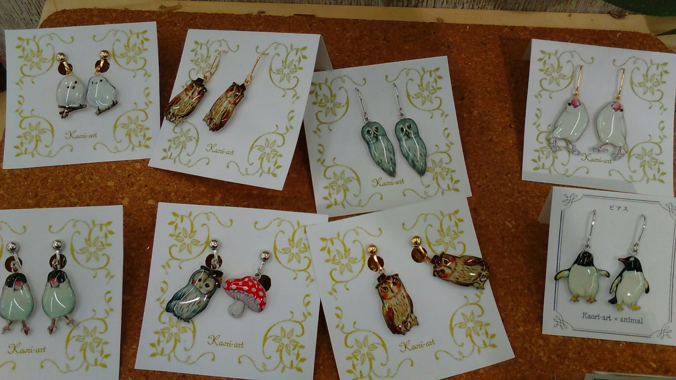 東急ハンズ三宮店インコと鳥の雑貨展7月2日練りきり販売_d0322493_0303983.jpg