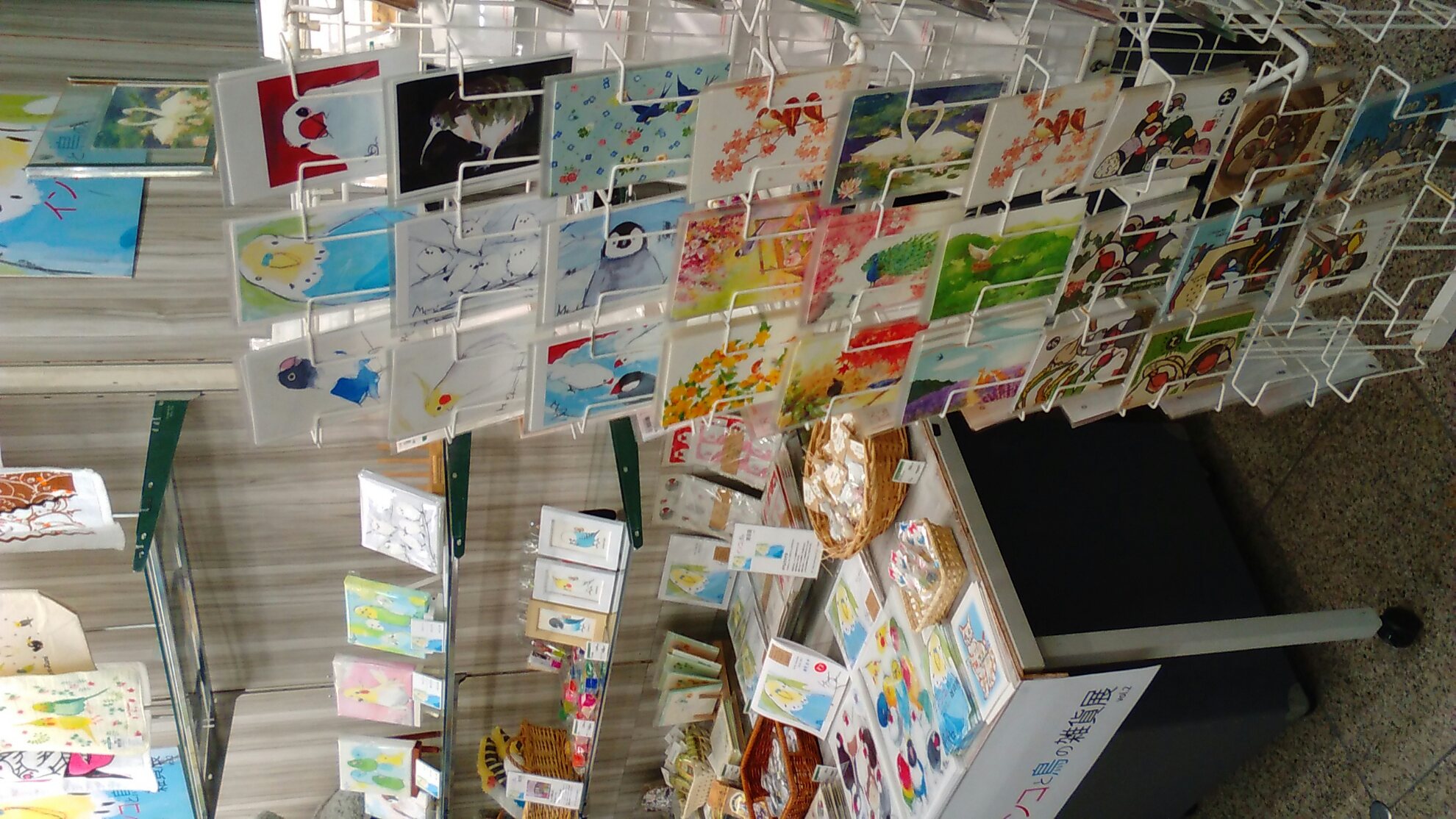 東急ハンズ三宮店インコと鳥の雑貨展7月2日練りきり販売_d0322493_0315064.jpg