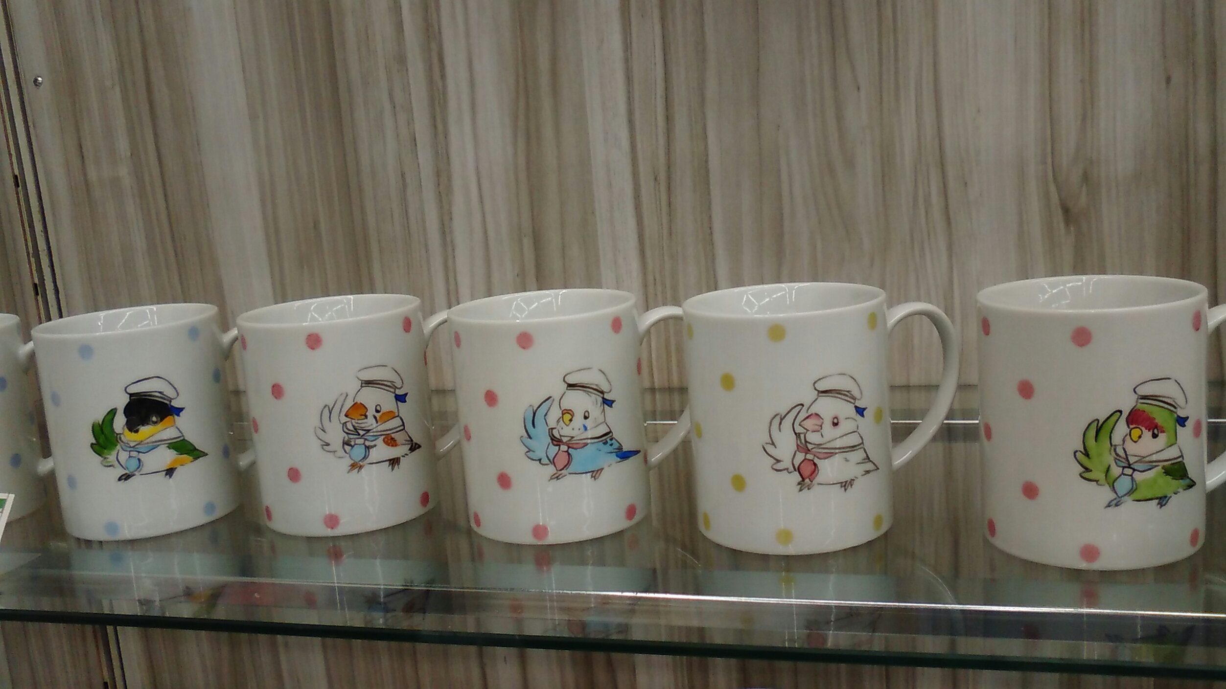 東急ハンズ三宮店インコと鳥の雑貨展7月2日練りきり販売_d0322493_0362130.jpg