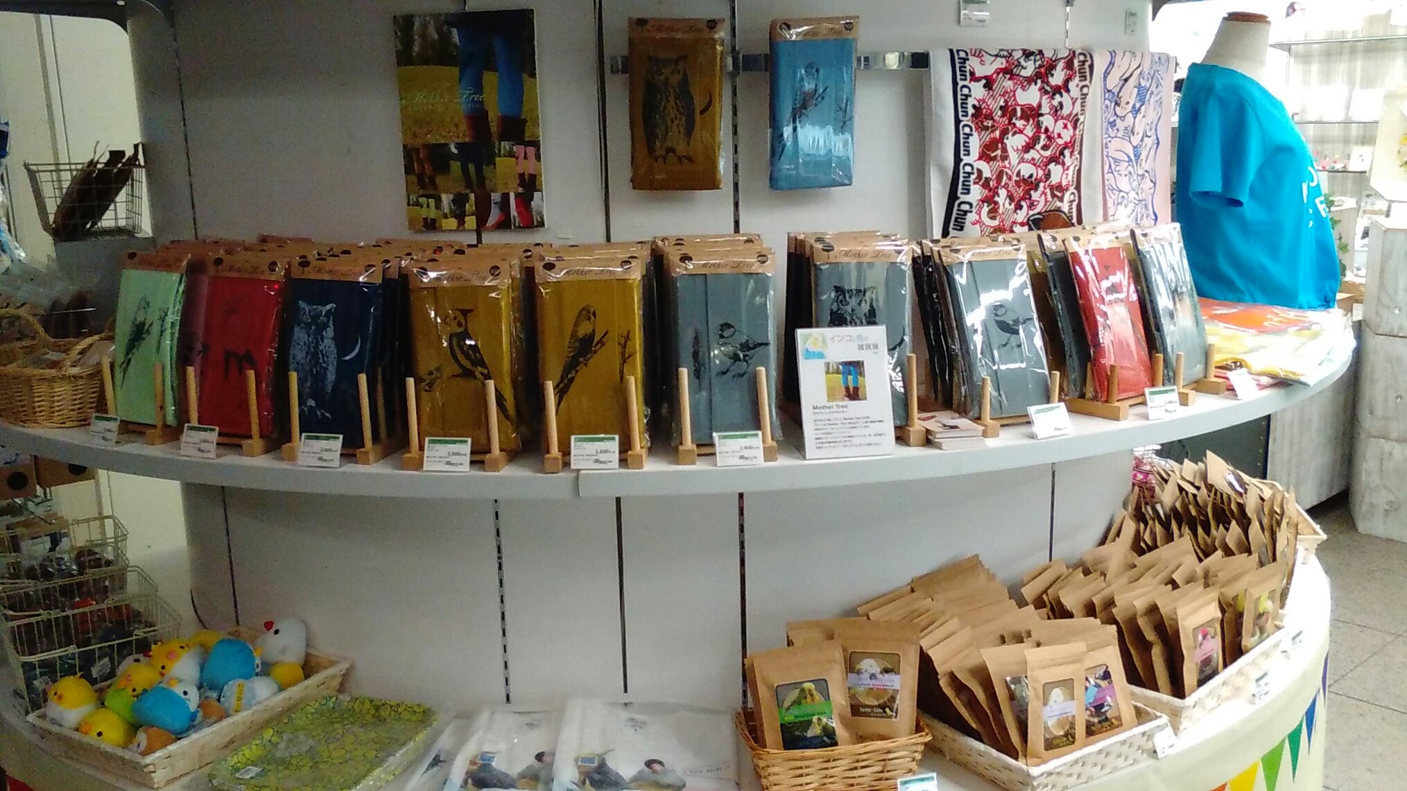 東急ハンズ三宮店インコと鳥の雑貨展7月2日練りきり販売_d0322493_0382933.jpg
