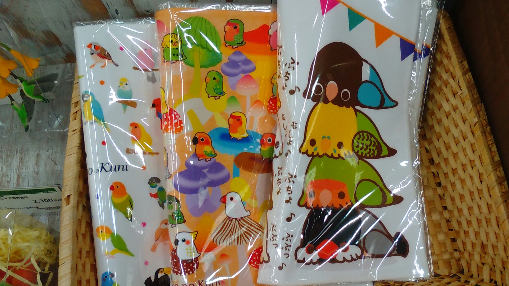 東急ハンズ三宮店インコと鳥の雑貨展7月2日練りきり販売_d0322493_038513.jpg