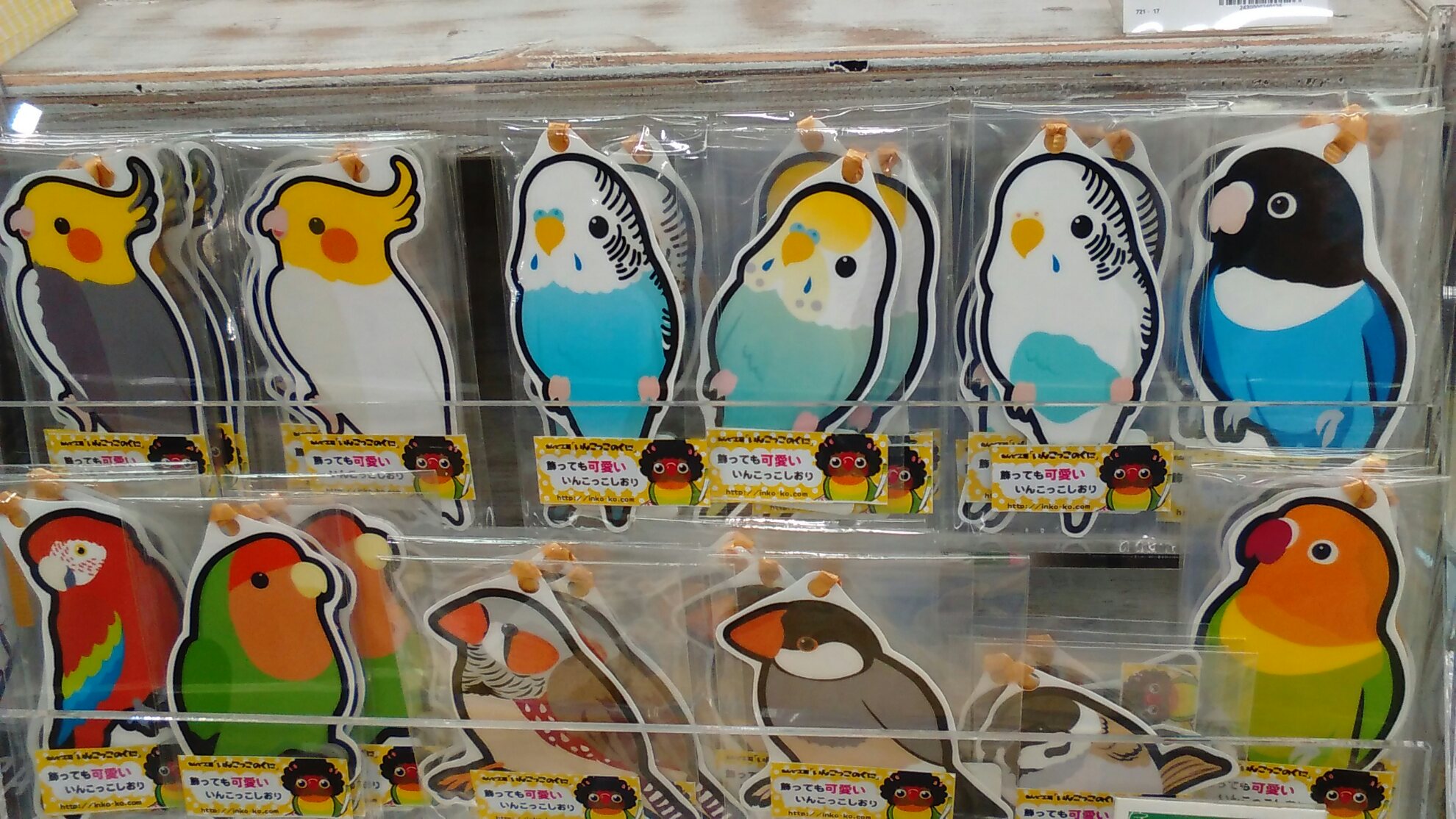 東急ハンズ三宮店インコと鳥の雑貨展7月2日練りきり販売_d0322493_0392595.jpg