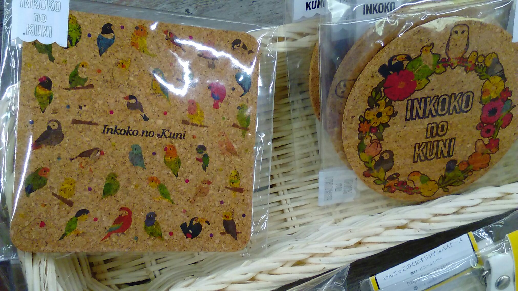 東急ハンズ三宮店インコと鳥の雑貨展7月2日練りきり販売_d0322493_039495.jpg
