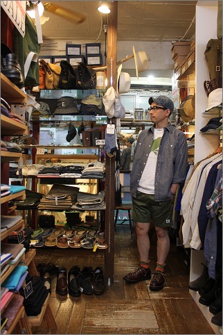 Johnny Bird Daily Wear Luigi Easy Shorts ＆ Field Chambrey Shirt_b0102140_1693629.jpg