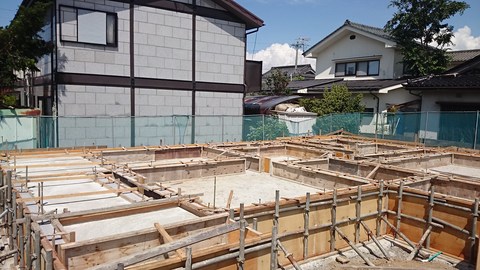 波田の住宅　～基礎工事2_e0180332_19182129.jpg