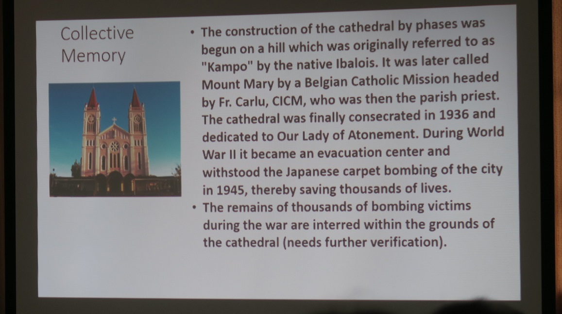 1st Baguio Heritage Forum第一回バギオ歴史遺産フォーラム : UP Baguio_a0109542_2029209.jpg