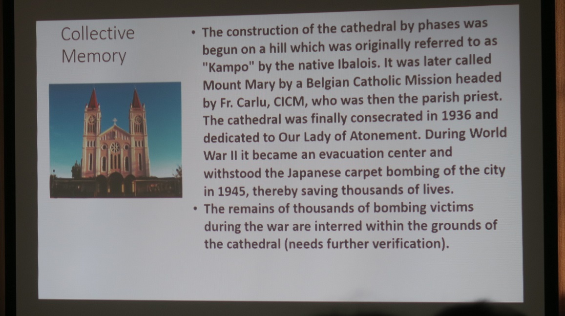 1st Baguio Heritage Forum第一回バギオ歴史遺産フォーラム　：　UP Baguio_a0109542_2029209.jpg