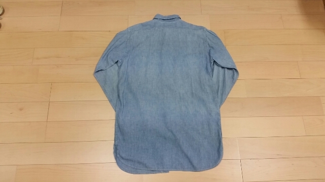 40s U.S NAVY Chambray Shirt_f0329479_21061843.jpg