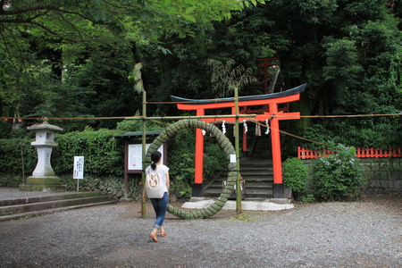 夏越の大祓い　建勲神社_e0048413_2172464.jpg