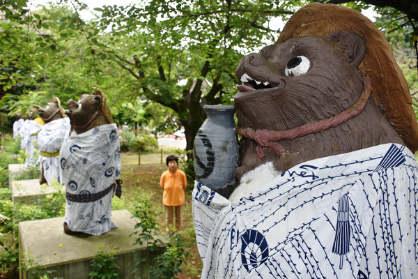 分福茶釜の狸が衣替え 群馬で生まれ育った男のブログ