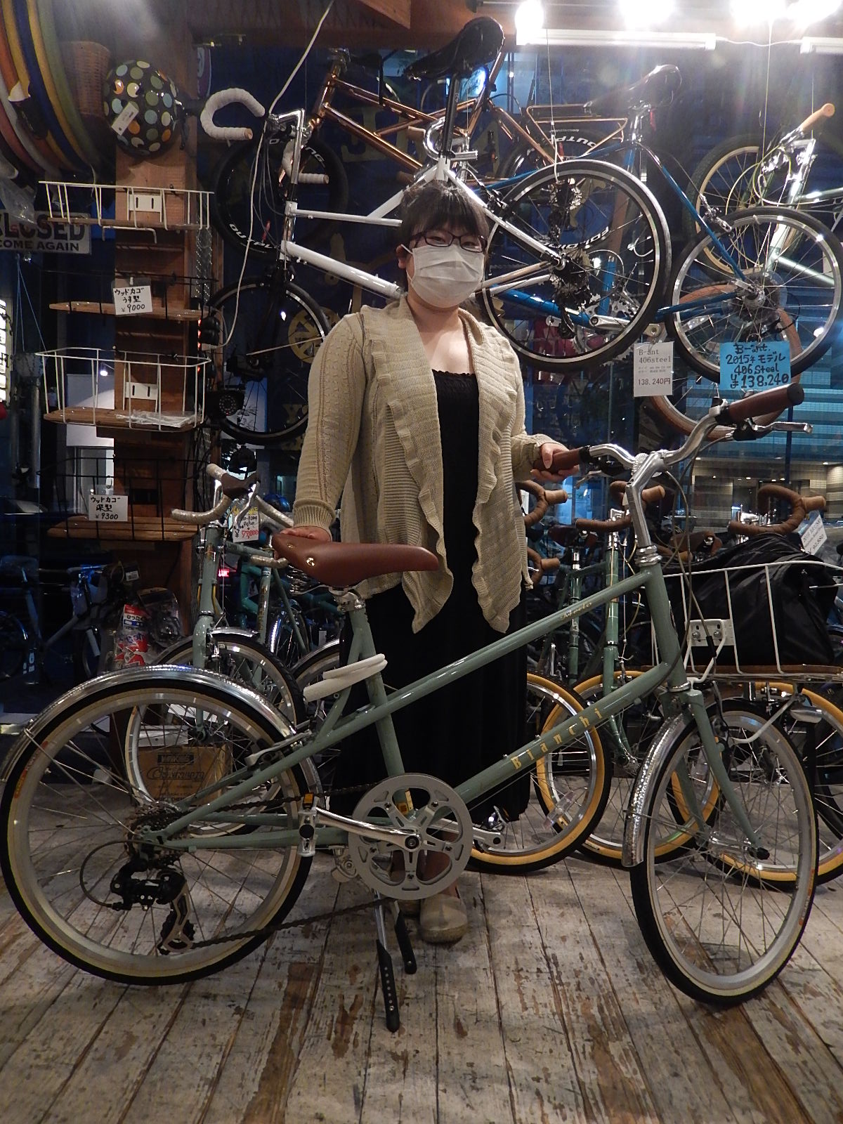 7月3日　渋谷　原宿　の自転車屋　FLAME bike前です_e0188759_19311314.jpg