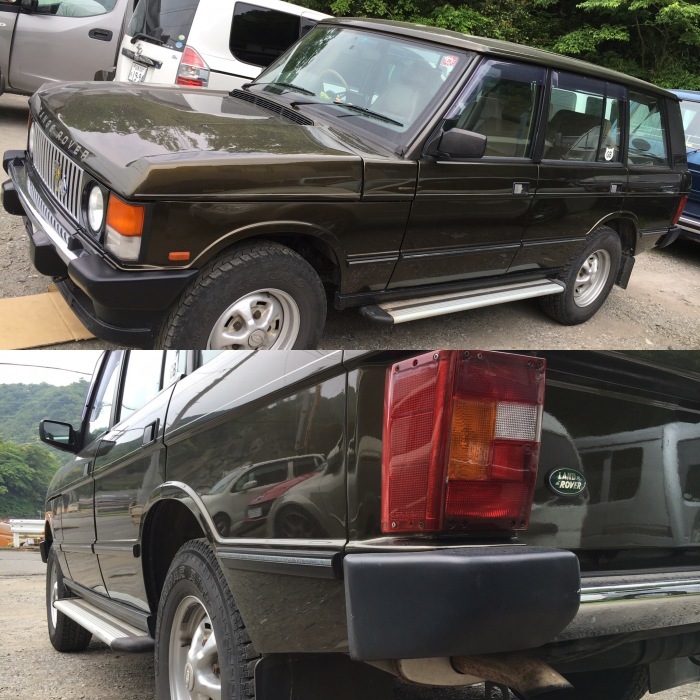 英国紳士 レンジローバー クラシック 部品取り車を見に行って来た…の巻