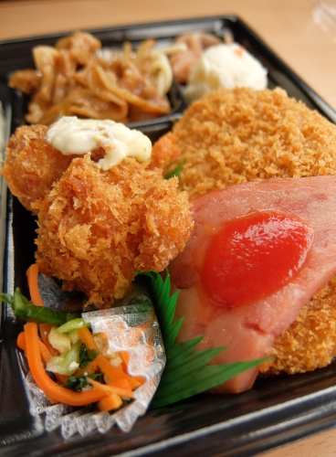 7 1 ほっともっと 日替わりランチ しょうが焼 ミックスフライ 480円 月曜日 食欲記