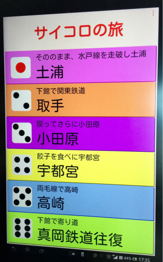 Jr 休日おでかけパスで行く サイコロの旅 2 れしぴこ的 無駄なあがきっ Jr 休日おでかけパスで行く サイコロの旅 2 れしぴこ的 無駄なあがきっ