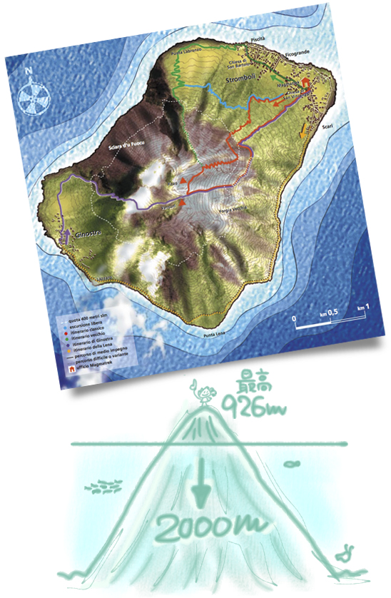 ストロンボリ島2. 汗と涙の火の山登山 〜準備編〜_f0205783_18441932.jpg