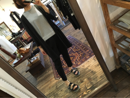 サップルのリネンカーデ_a0246319_21371818.jpg