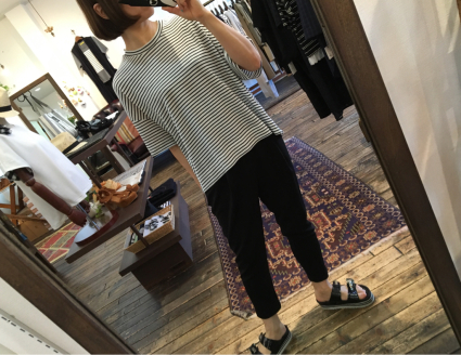 サップルのリネンカーデ_a0246319_21371822.jpg