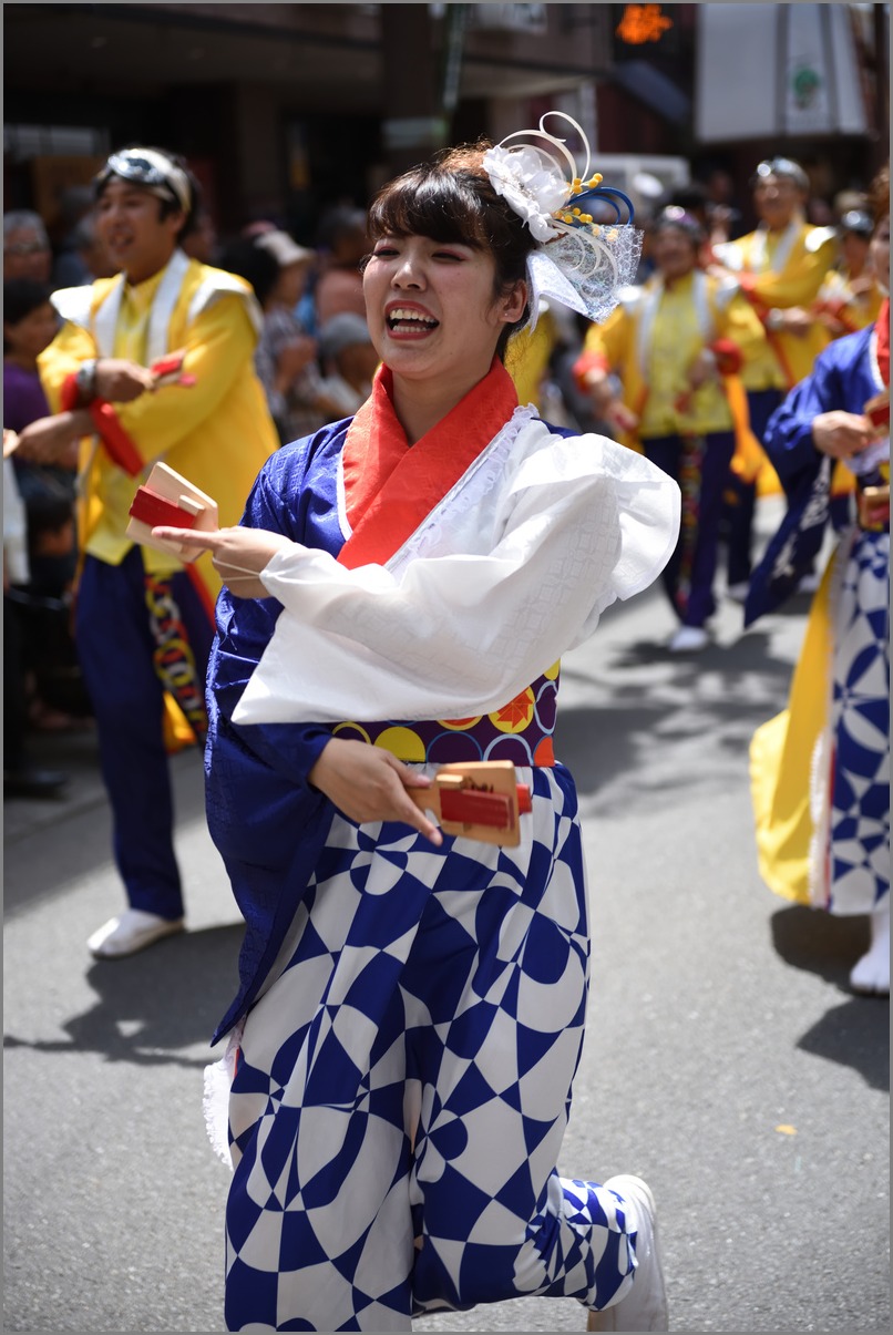 第33回　高幡不動参道七夕まつり　「ぬまづ熱風舞人」　（敬称略）　静岡県沼津市_c0276323_2173100.jpg