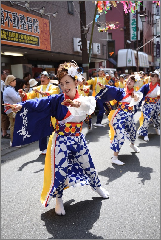 第33回　高幡不動参道七夕まつり　「ぬまづ熱風舞人」　（敬称略）　静岡県沼津市_c0276323_2181474.jpg